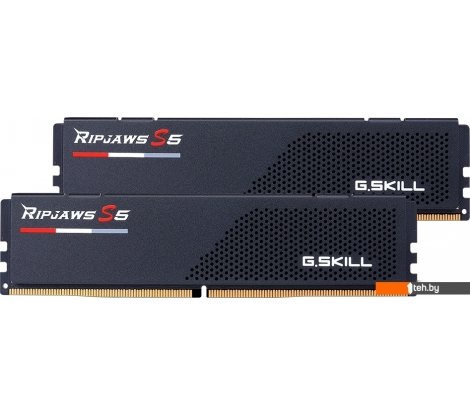  - Оперативная память G.Skill Ripjaws S5 2x32ГБ DDR5 5600 МГц F5-5600J2834F32GX2-RS5K - Ripjaws S5 2x32ГБ DDR5 5600 МГц F5-5600J2834F32GX2-RS5K