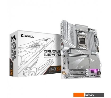  - Материнские платы Gigabyte X870 Aorus Elite WiFi7 Ice - X870 Aorus Elite WiFi7 Ice