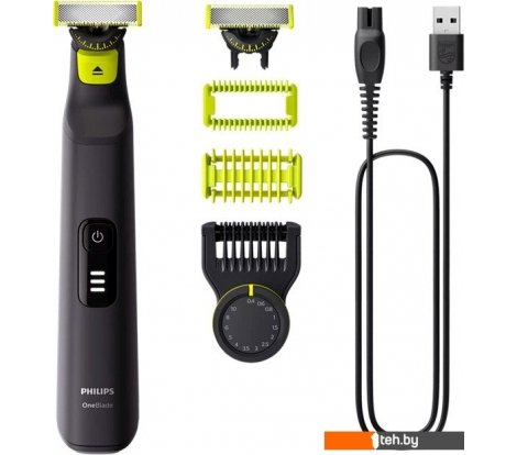  - Машинки для стрижки волос Philips OneBlade Pro 360 Face + Body QP6542/15 - OneBlade Pro 360 Face + Body QP6542/15