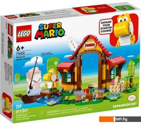  - Конструкторы LEGO Super Mario 71422 Дополнительный набор: Пикник в доме Марио - Super Mario 71422 Дополнительный набор: Пикник в доме Марио
