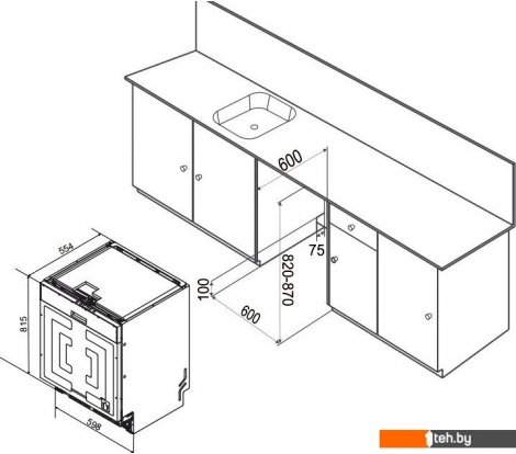  - Посудомоечные машины Weissgauff BDW 6038 Infolight - BDW 6038 Infolight