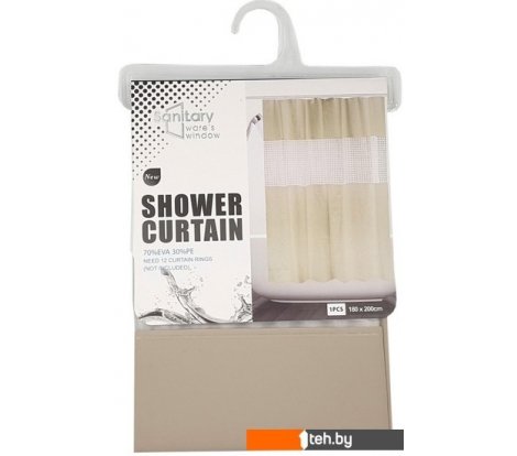  - Шторки и карнизы для ванн и поддонов DomiNado 180x200 VN-G - 180x200 VN-G