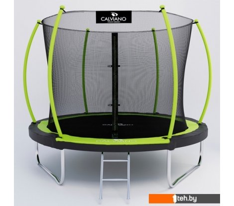  - Батуты Calviano Inside Master Green 252 см - 8ft (внутренняя сетка, с лестницей) - Inside Master Green 252 см - 8ft (внутренняя сетка, с лестницей)