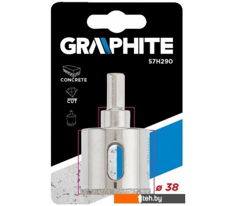  - Коронки GRAPHITE 57H290 - 57H290