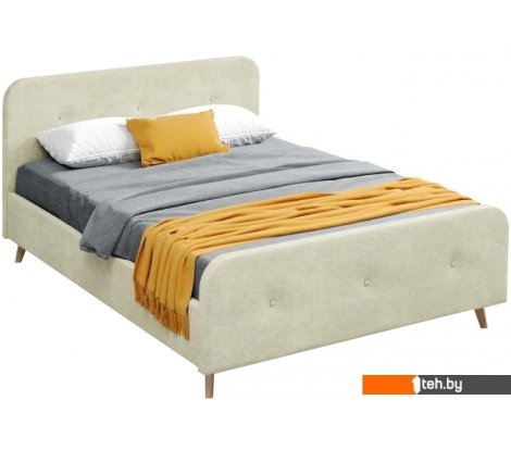  - Кровати Мебельград Сиерра с ортопедическим основанием 90x200 (торонто светло-бежевый) - Сиерра с ортопедическим основанием 90x200 (торонто светло-бежевый)