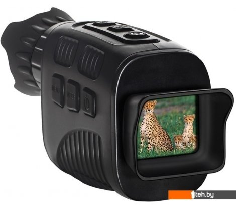  - Бинокли, подзорные трубы и приборы ночного видения Levenhuk Halo 13x Monocular (черный) - Halo 13x Monocular (черный)