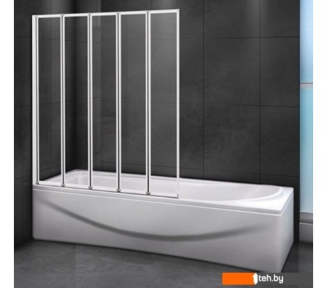  - Шторки и карнизы для ванн и поддонов Cezares RELAX-V-5-120/140-P-Bi-R - RELAX-V-5-120/140-P-Bi-R