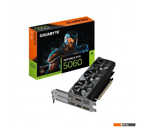  - Видеокарты Gigabyte GeForce RTX 5060 OC Low Profile 8G GV-N5060OC-8GL - GeForce RTX 5060 OC Low Profile 8G GV-N5060OC-8GL