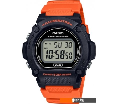 - Наручные часы Casio W-219H-4A - W-219H-4A