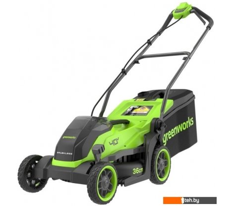  - Газонокосилки Greenworks GD40LM361 2520807 (без АКБ) - GD40LM361 2520807 (без АКБ)