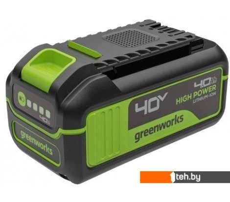 - Аккумуляторы и зарядные устройства для инструмента Greenworks G40HP4 (40В/4 Ач) - G40HP4 (40В/4 Ач)