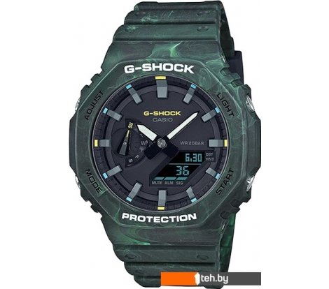 - Наручные часы Casio G-Shock GA-2100FR-3A - G-Shock GA-2100FR-3A