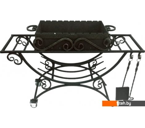  - Мангалы, грили, барбекю СтальСнабДизайн МК-4 Лодочка-3 - МК-4 Лодочка-3