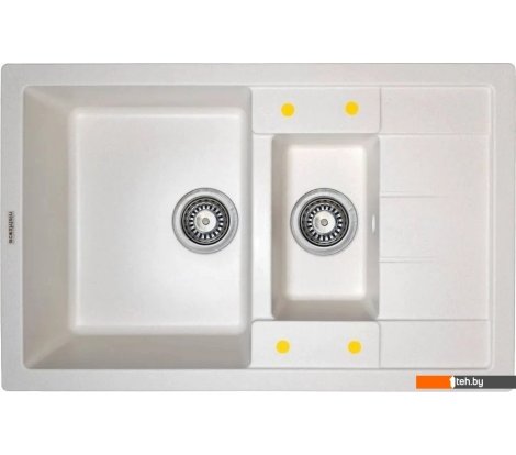 - Кухонные мойки Ecoshtein Rechteck 781.5 (латте) - Rechteck 781.5 (латте)