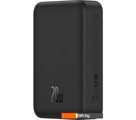 - Портативные зарядные устройства Baseus Magnetic Mini Wireless Fast Charge Power Bank 20W 20000mAh (черный) - Magnetic Mini Wireless Fast Charge Power Bank 20W 20000mAh (черный)