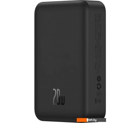  - Портативные зарядные устройства Baseus Magnetic Mini Wireless Fast Charge Power Bank 20W 20000mAh (черный) - Magnetic Mini Wireless Fast Charge Power Bank 20W 20000mAh (черный)
