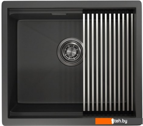  - Кухонные мойки Granula KS-5045U (черный матовый) - KS-5045U (черный матовый)