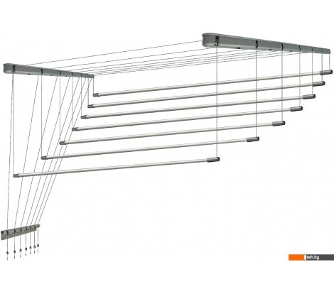  - Сушилки для белья Comfort Alumin Потолочная 7 прутьев Silver Star 300 см (алюминий/серебристый) - Потолочная 7 прутьев Silver Star 300 см (алюминий/серебристый)