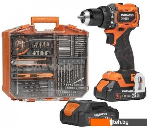  - Шуруповерты, гайковерты, электроотвертки Daewoo Power DAA 4021Li Set Box (с 2-мя АКБ, кейс) - DAA 4021Li Set Box (с 2-мя АКБ, кейс)
