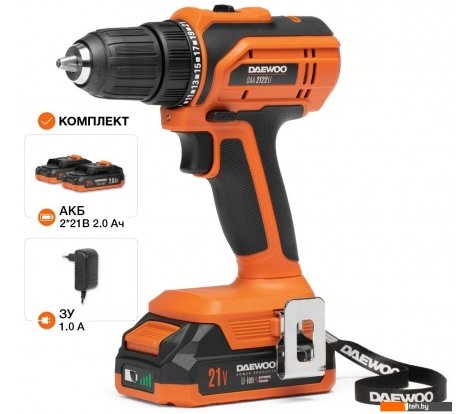  - Шуруповерты, гайковерты, электроотвертки Daewoo Power DAA 2122Li Set (с 2-мя АКБ, кейс) - DAA 2122Li Set (с 2-мя АКБ, кейс)