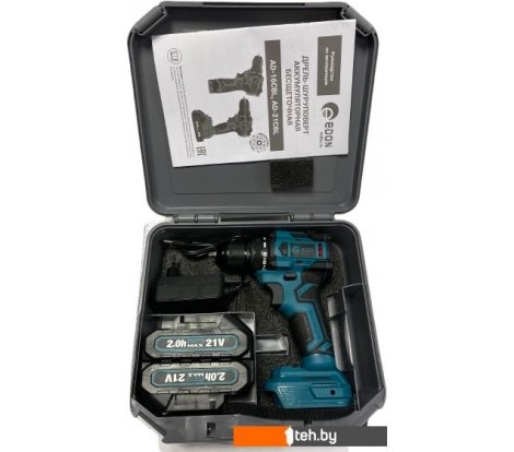 - Шуруповерты, гайковерты, электроотвертки Edon AD-21CBL (с 2-мя АКБ, кейс) - AD-21CBL (с 2-мя АКБ, кейс)