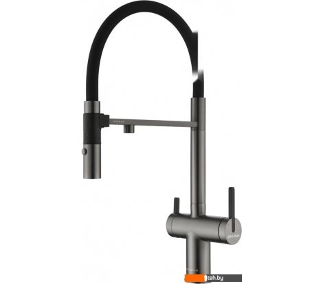  - Смесители Paulmark Gravity Gr213888-GM (черный/вороненая сталь) - Gravity Gr213888-GM (черный/вороненая сталь)