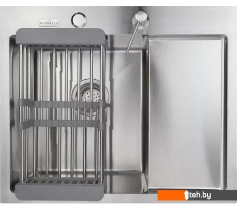  - Кухонные мойки MARRBAXX C5848L-R (стальной/нержавеющая сталь) - C5848L-R (стальной/нержавеющая сталь)