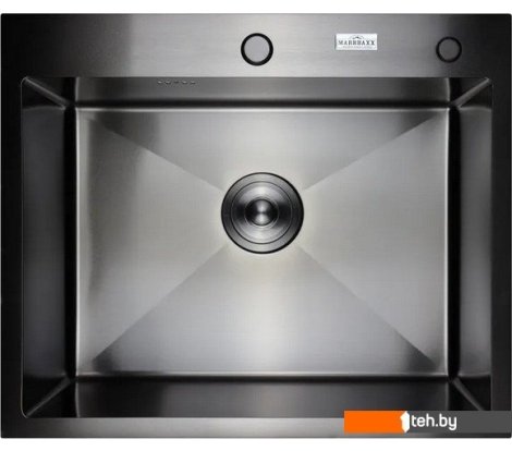  - Кухонные мойки MARRBAXX B6050-R Decor B6050-DMR (графит) - B6050-R Decor B6050-DMR (графит)