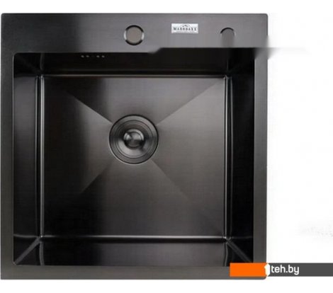  - Кухонные мойки MARRBAXX B5050-R Decor (черный/графит) - B5050-R Decor (черный/графит)