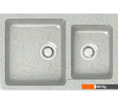  - Кухонные мойки MARRBAXX Карельский камень модель 191/Q10 (светло-серый) - Карельский камень модель 191/Q10 (светло-серый)