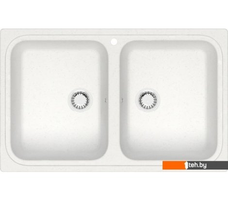  - Кухонные мойки MARRBAXX Карельский камень модель 20/G31 (белый) - Карельский камень модель 20/G31 (белый)