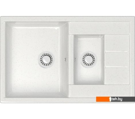  - Кухонные мойки MARRBAXX Карельский камень модель 210/G31 (белый) - Карельский камень модель 210/G31 (белый)