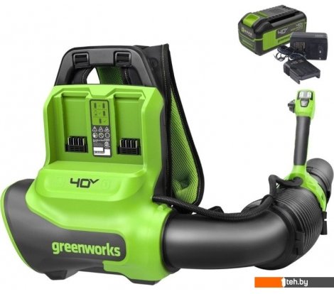 - Воздуходувки Greenworks GD40BPG2K4 2408107UB (с 1-им АКБ) - GD40BPG2K4 2408107UB (с 1-им АКБ)