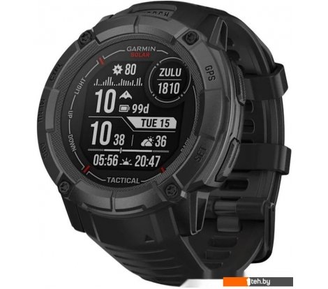  - Умные часы и браслеты Garmin Instinct 2x Solar Tactical Edition (черный) - Instinct 2x Solar Tactical Edition (черный)