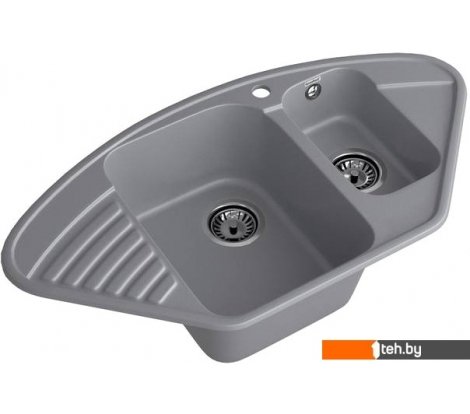  - Кухонные мойки GranFest QUARZ Z-14 (темно-серый) - Z-14 (темно-серый)