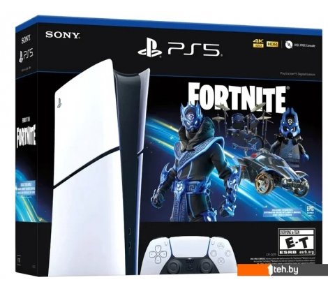  - Игровые приставки Sony PlayStation 5 Slim Digital Edition Cobalt Star Bundle - PlayStation 5 Slim Digital Edition Cobalt Star Bundle