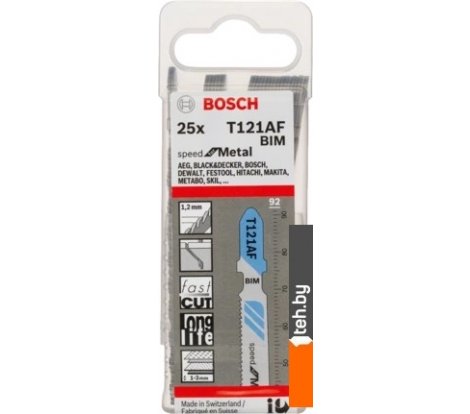 - Пильные полотна Bosch T121AF 2608636700 (25 шт) - T121AF 2608636700 (25 шт)