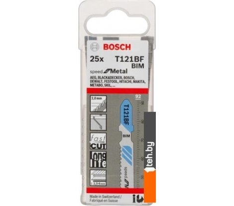  - Пильные полотна Bosch T121BF 2608636703 (25 шт) - T121BF 2608636703 (25 шт)