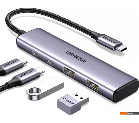 - USB-хабы и док-станции Ugreen CM473 15395 - CM473 15395