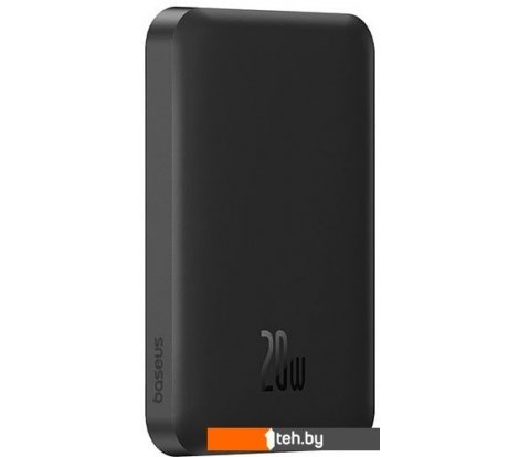  - Портативные зарядные устройства Baseus Magnetic Mini Wireless Fast Charge Power Bank 20W 5000mAh (черный) - Magnetic Mini Wireless Fast Charge Power Bank 20W 5000mAh (черный)