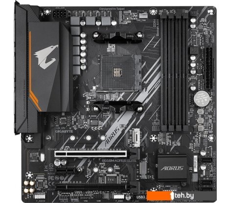  - Материнские платы Gigabyte B550M Aorus Elite (rev. 1.3) - B550M Aorus Elite (rev. 1.3)