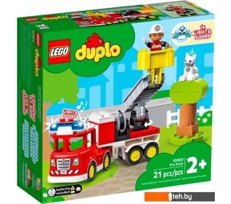  - Конструкторы LEGO Duplo 10969 Пожарная машина - Duplo 10969 Пожарная машина