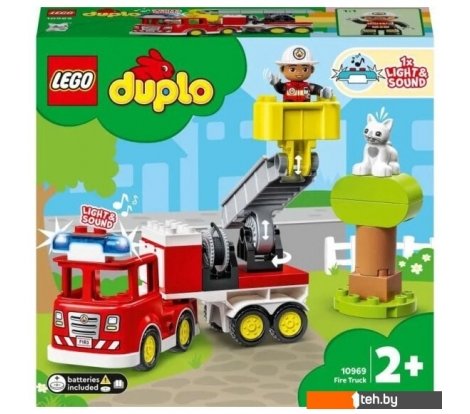  - Конструкторы LEGO Duplo 10969 Пожарная машина - Duplo 10969 Пожарная машина