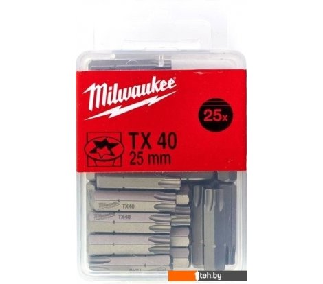  - Биты, головки, насадки, держатели Milwaukee 4932399600 (25 предметов) - 4932399600 (25 предметов)