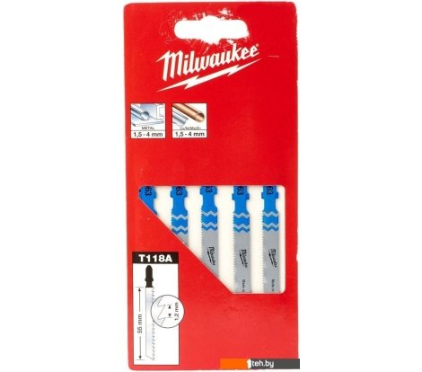  - Пильные полотна Milwaukee 4932274651 (5 предметов) - 4932274651 (5 предметов)