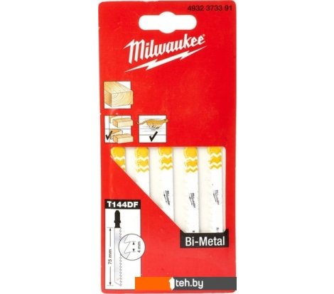  - Пильные полотна Milwaukee 4932373391 (5 предметов) - 4932373391 (5 предметов)