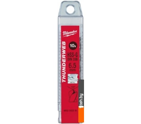  - Сверла, буры, зенкеры Milwaukee 4932352391 (10 предметов) - 4932352391 (10 предметов)