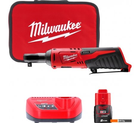 - Шуруповерты, гайковерты, электроотвертки Milwaukee M12 M12IR-201B 4933441720 (с 1-им АКБ, сумка) - M12 M12IR-201B 4933441720 (с 1-им АКБ, сумка)