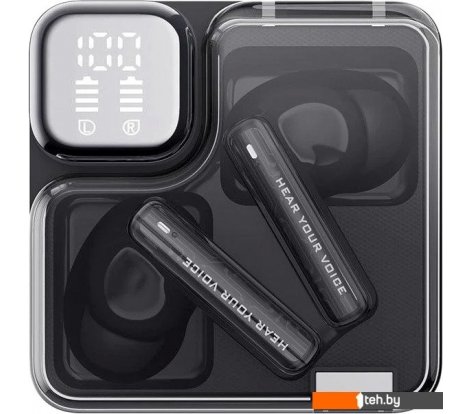 - Наушники и гарнитуры QCY MeloBuds Neo (черный) - MeloBuds Neo (черный)