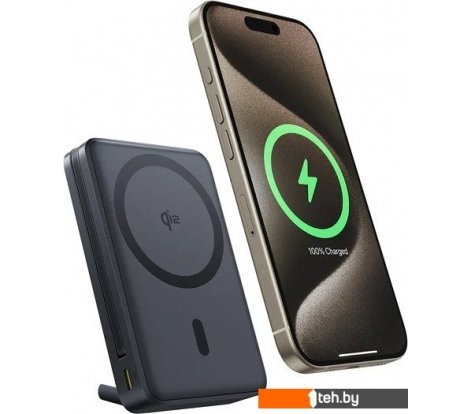  - Портативные зарядные устройства Baseus Nomos Qi2 Magnetic Power Bank 10000mAh (черный) - Nomos Qi2 Magnetic Power Bank 10000mAh (черный)